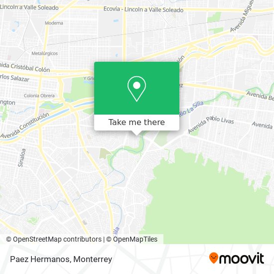 Mapa de Paez Hermanos