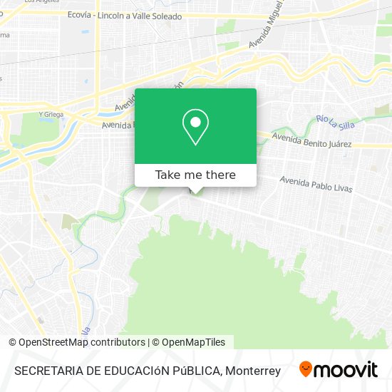 SECRETARIA DE EDUCACIóN PúBLICA map