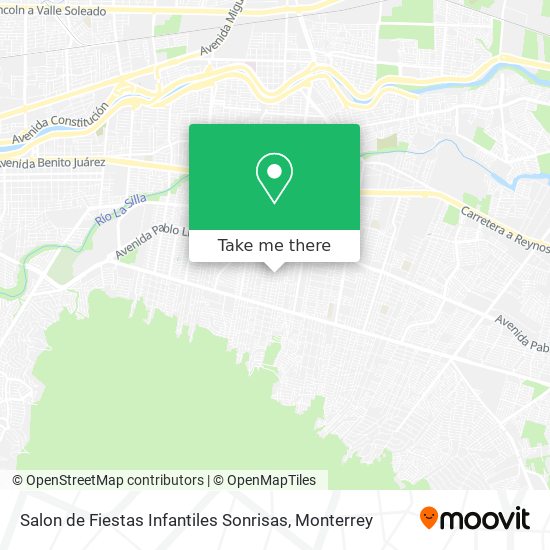 Salon de Fiestas Infantiles Sonrisas map