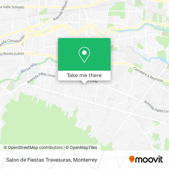 Mapa de Salon de Fiestas Travesuras