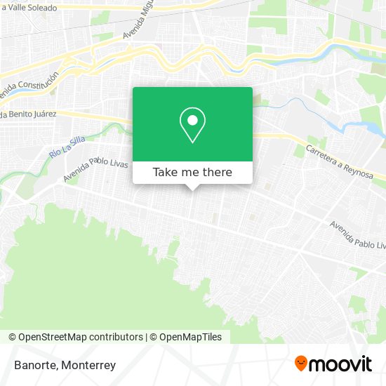Mapa de Banorte