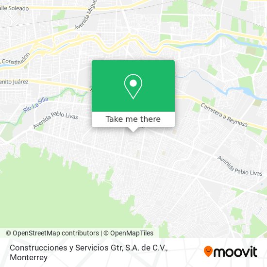Construcciones y Servicios Gtr, S.A. de C.V. map