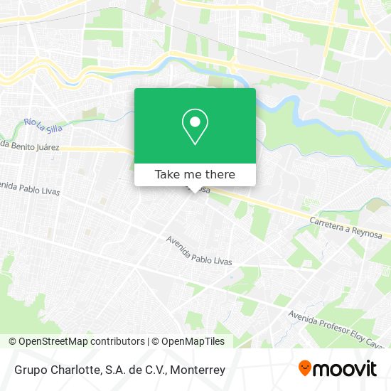 Grupo Charlotte, S.A. de C.V. map