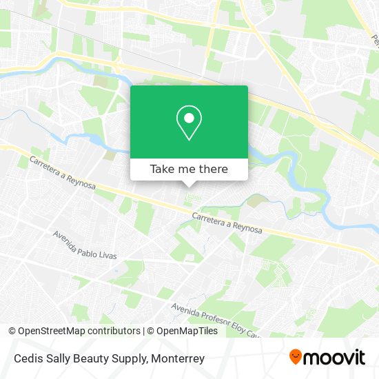 Cedis Sally Beauty Supply map