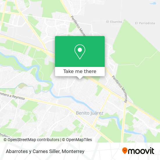 Abarrotes y Carnes Siller map