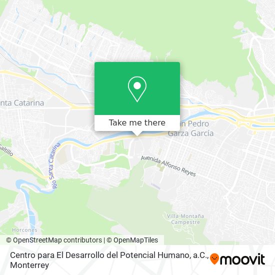 Centro para El Desarrollo del Potencial Humano, a.C. map