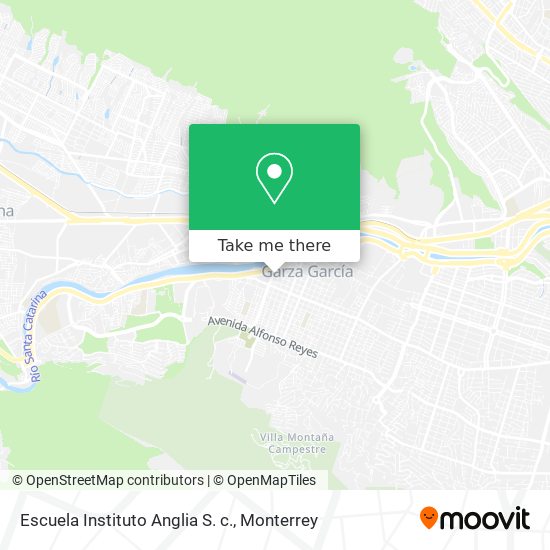 Escuela Instituto Anglia S. c. map