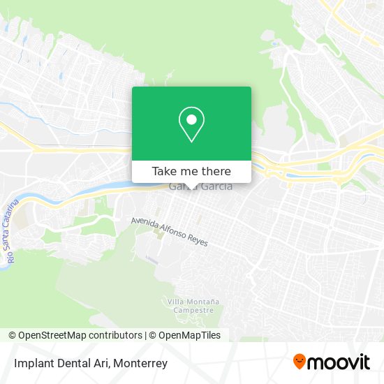 Mapa de Implant Dental Ari