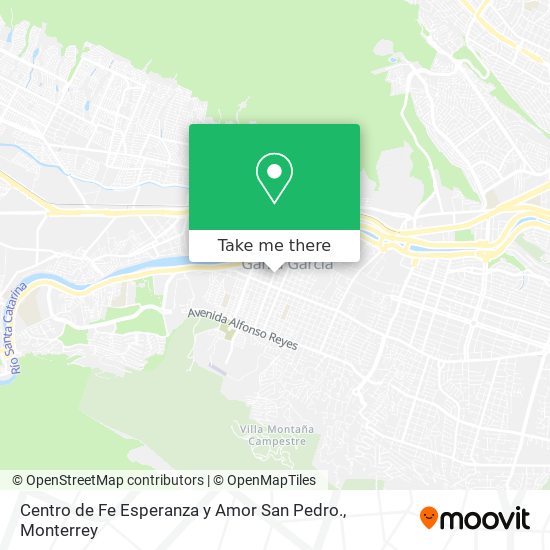 Centro de Fe Esperanza y Amor San Pedro. map