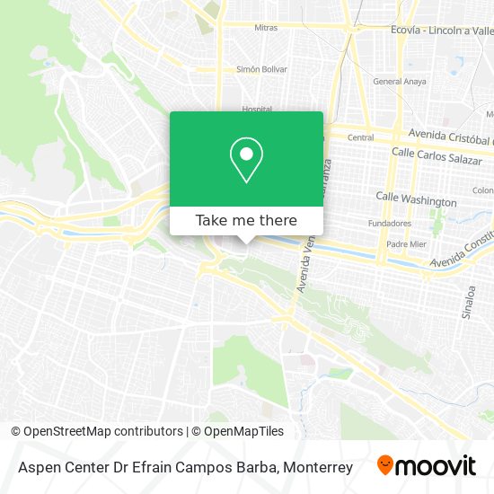 Aspen Center Dr Efrain Campos Barba map