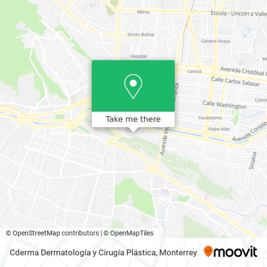 Cderma Dermatología y Cirugía Plástica map