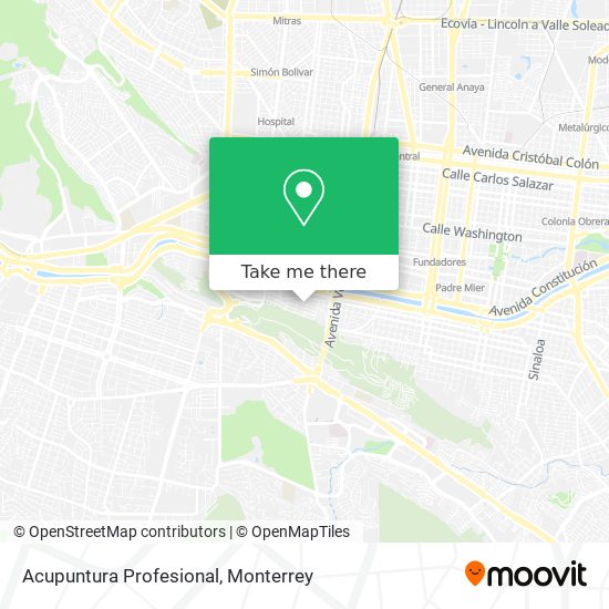 Acupuntura Profesional map