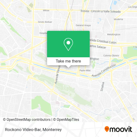 Rockono Video-Bar map