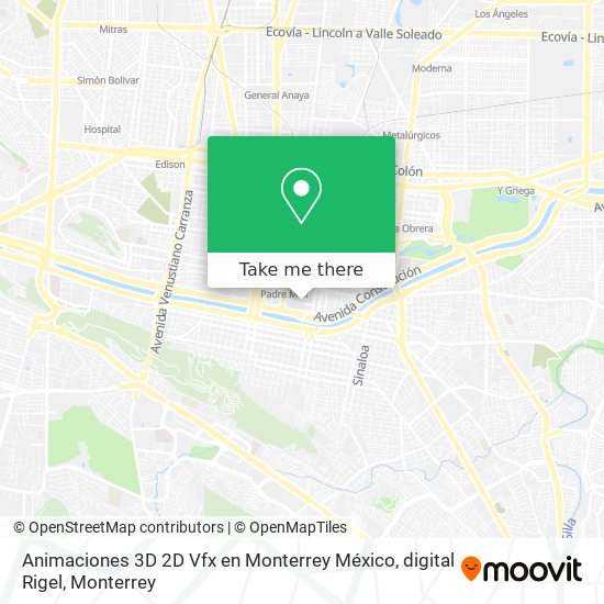 Animaciones 3D 2D Vfx en Monterrey México, digital Rigel map
