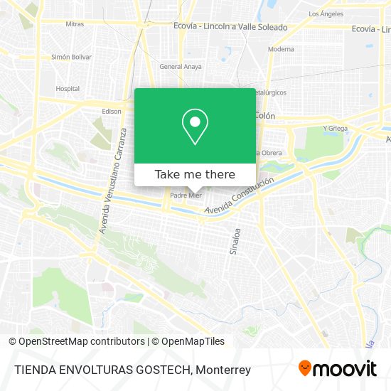 TIENDA ENVOLTURAS GOSTECH map