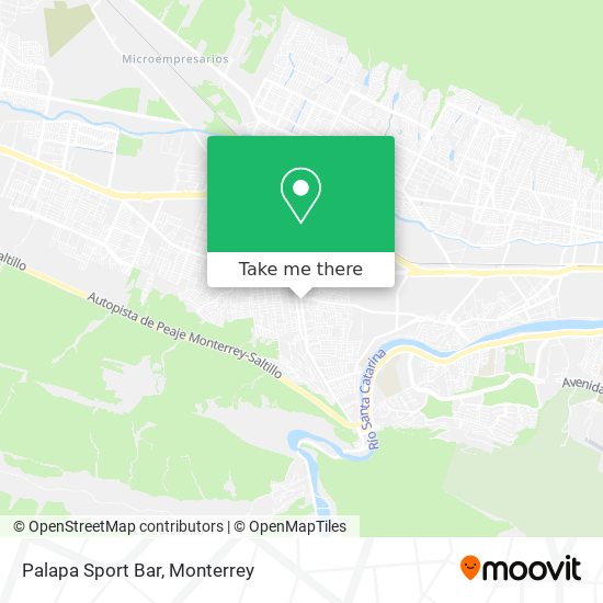 Mapa de Palapa Sport Bar
