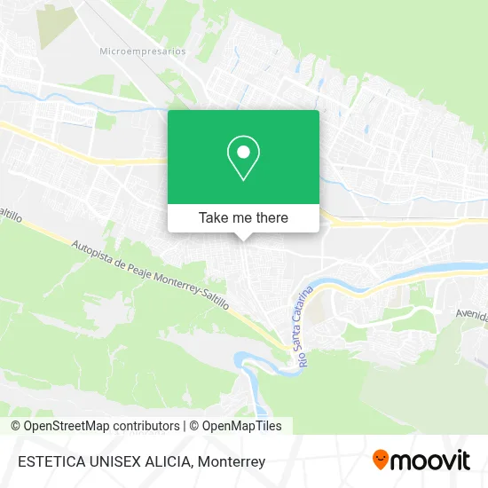 ESTETICA UNISEX ALICIA map