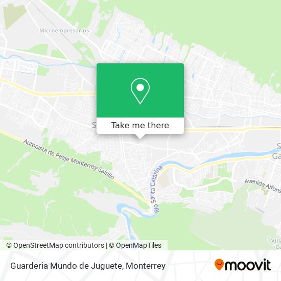 Guarderia Mundo de Juguete map