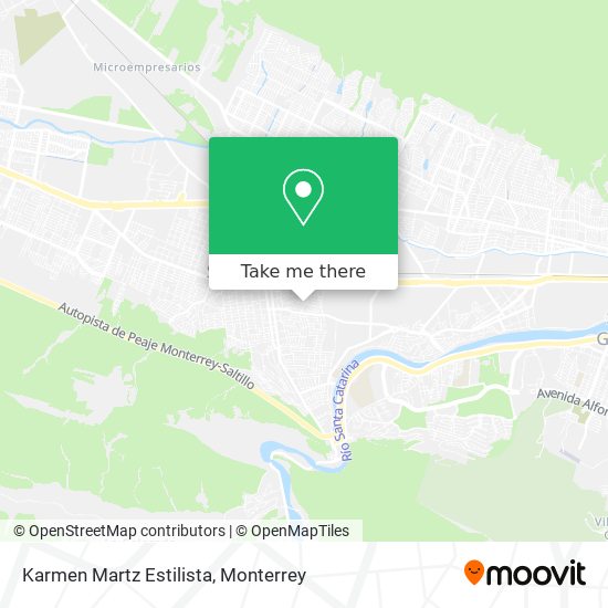 Karmen Martz Estilista map