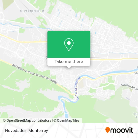 Mapa de Novedades