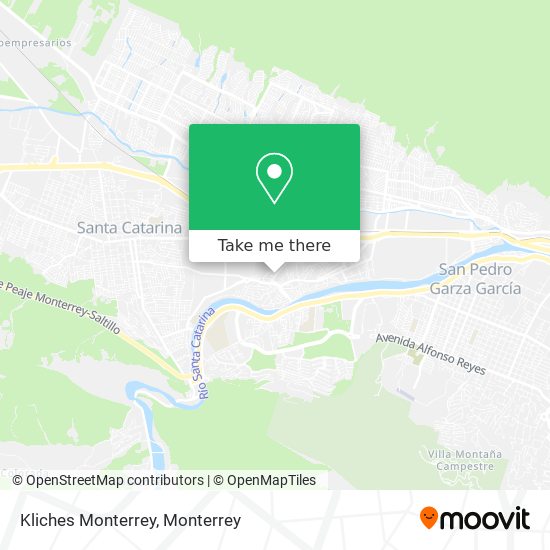 Mapa de Kliches Monterrey