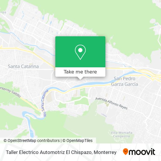 Taller Electrico Automotriz El Chispazo map