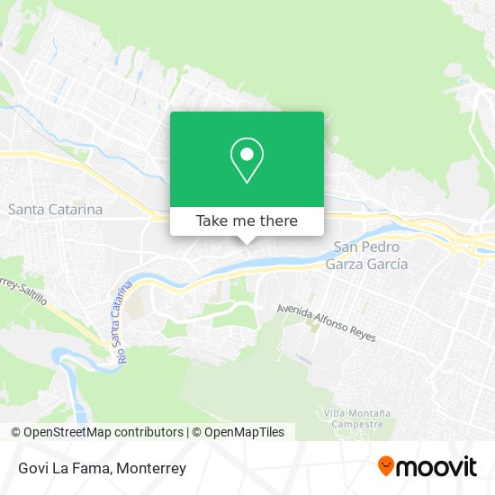 Mapa de Govi La Fama