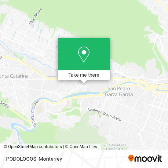 PODOLOGOS map