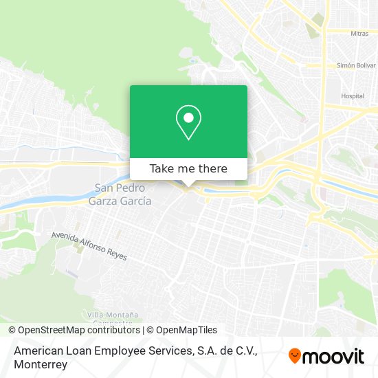 American Loan Employee Services, S.A. de C.V. map