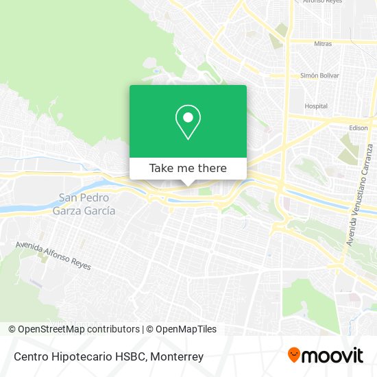 Centro Hipotecario HSBC map