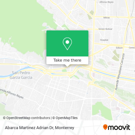 Abarca Martinez Adrian Dr map