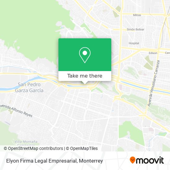 Elyon Firma Legal Empresarial map
