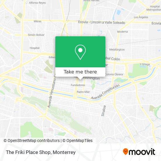 Mapa de The Friki Place Shop