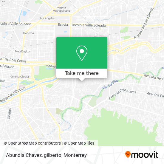 Abundis Chavez, gilberto map