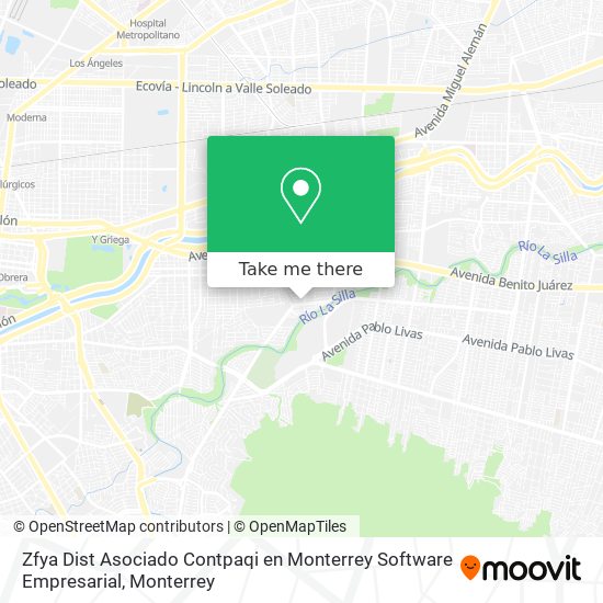 Zfya Dist Asociado Contpaqi en Monterrey Software Empresarial map