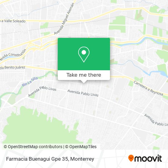 Farmacia Buenagui Gpe 35 map