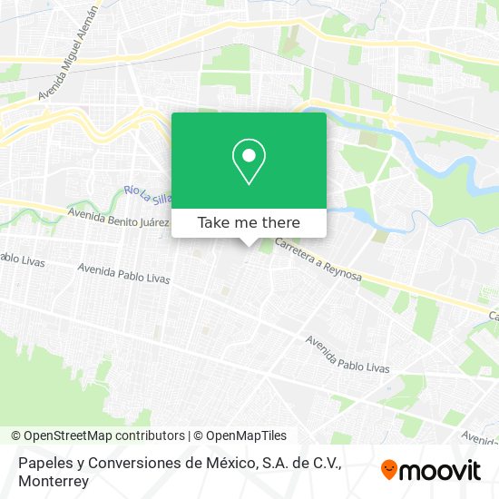 Papeles y Conversiones de México, S.A. de C.V. map