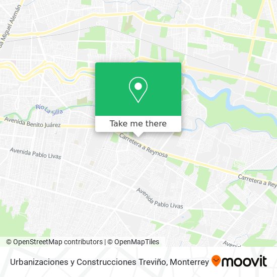 Urbanizaciones y Construcciones Treviño map