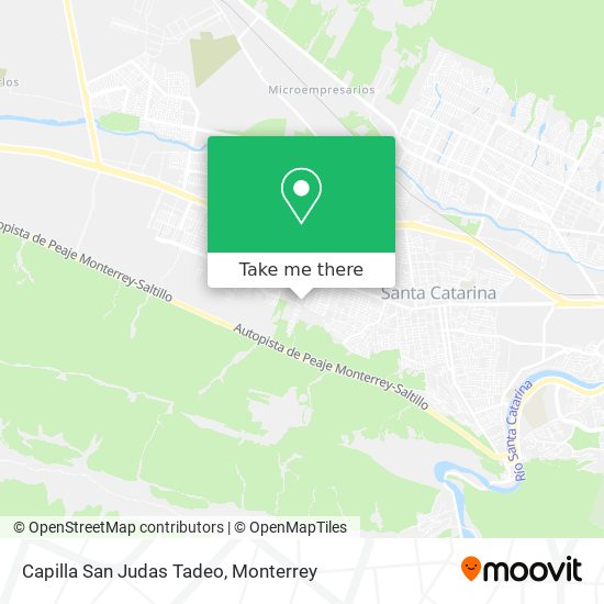 Mapa de Capilla San Judas Tadeo