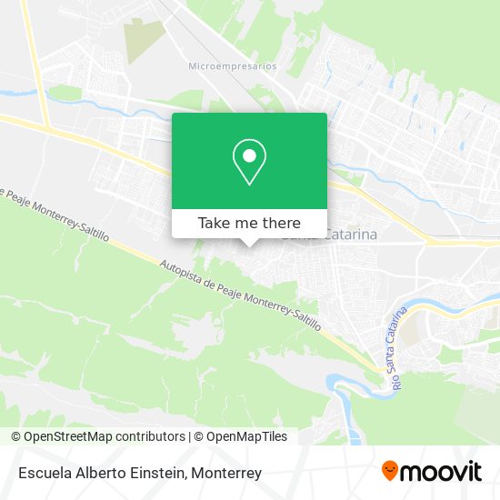 Escuela Alberto Einstein map