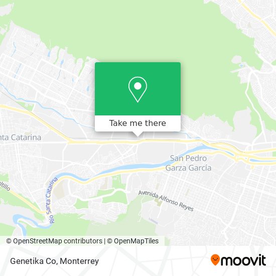 Mapa de Genetika Co