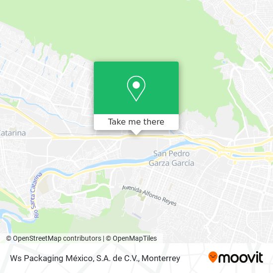 Ws Packaging México, S.A. de C.V. map
