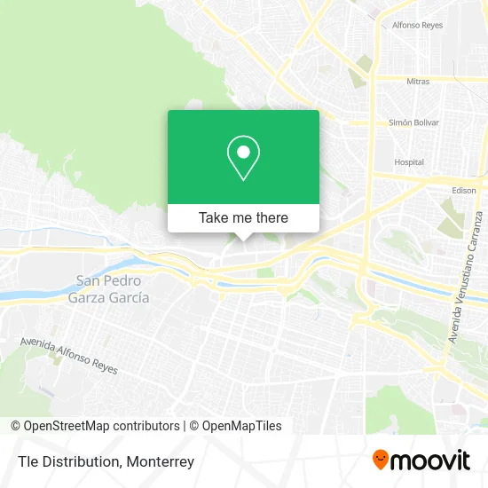 Tle Distribution map