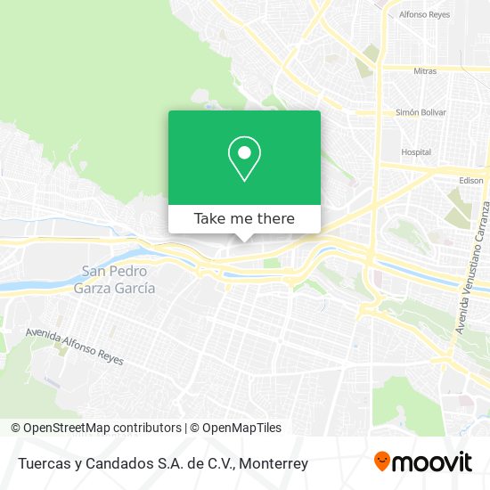 Tuercas y Candados S.A. de C.V. map