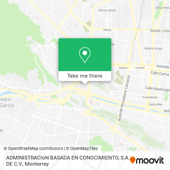 ADMINISTRACIóN BASADA EN CONOCIMIENTO, S.A. DE C.V. map