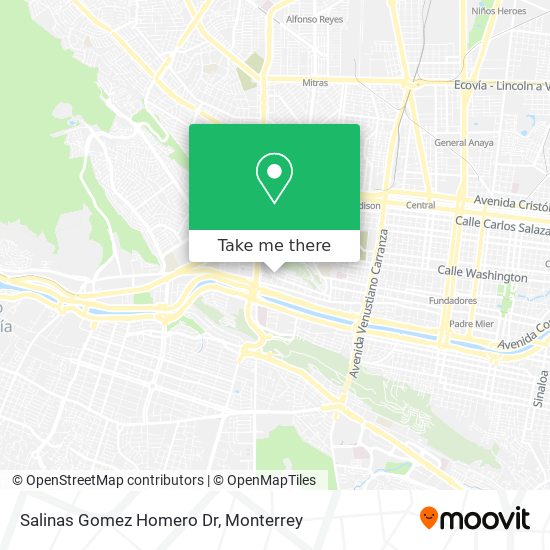 Salinas Gomez Homero Dr map