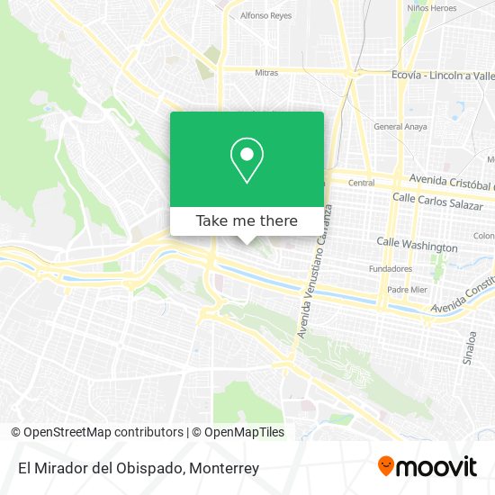 Mapa de El Mirador del Obispado