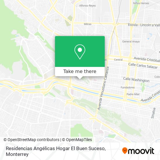 Residencias Angélicas Hogar El Buen Suceso map