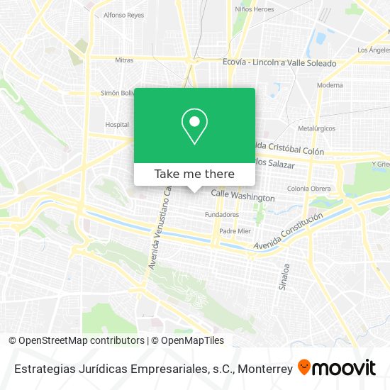 Estrategias Jurídicas Empresariales, s.C. map
