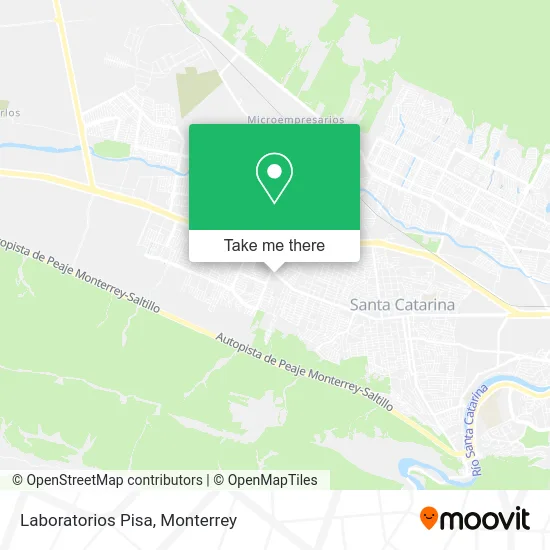 Laboratorios Pisa map